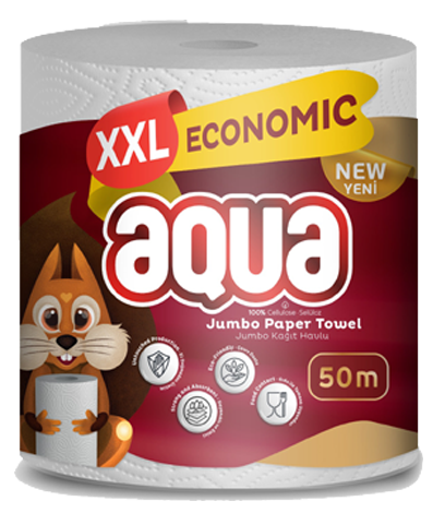 Aqua 50m Kağıt Havlu