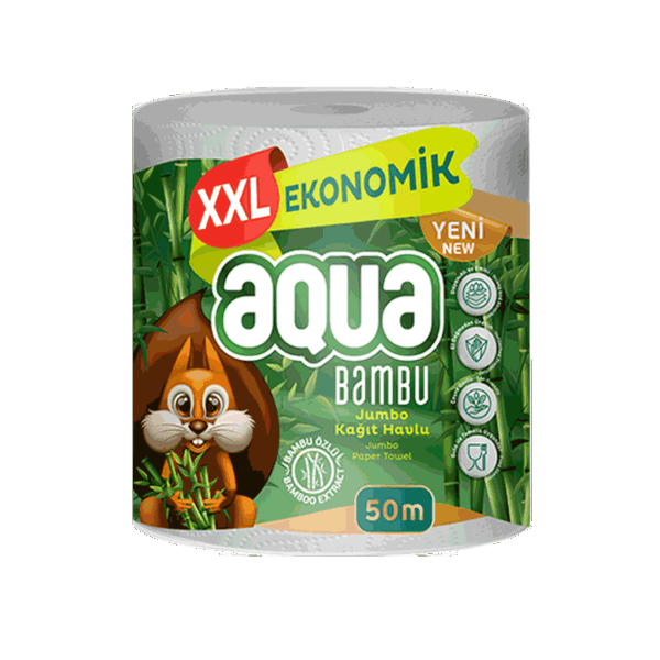 Aqua Bambu 50m Kağıt Havlu