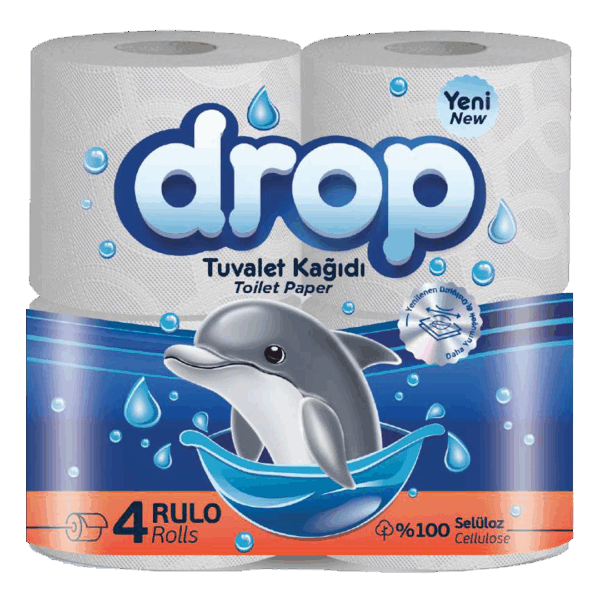 Drop 4'lü Tuvalet Kağıdı