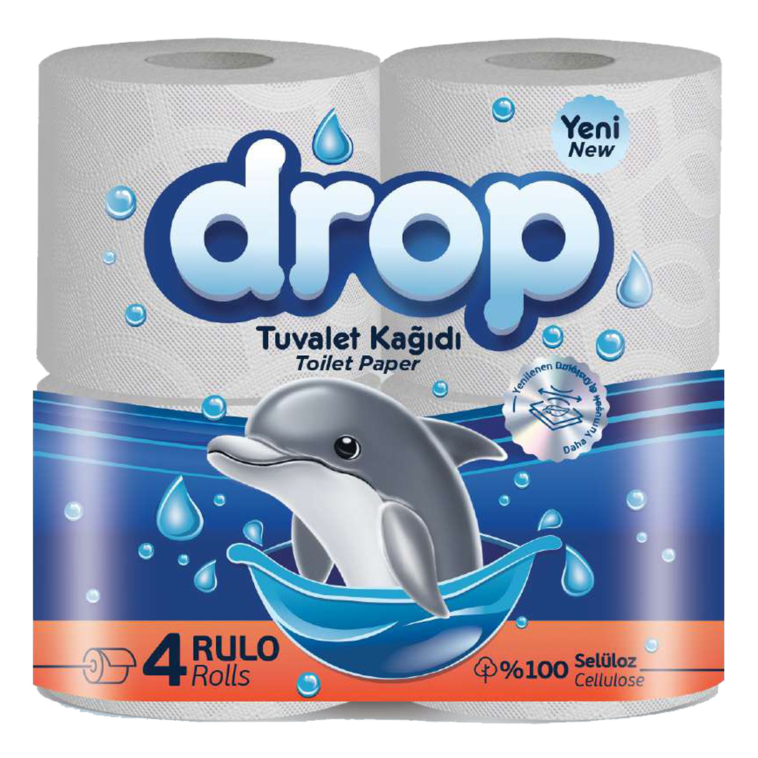 Drop 4'lü Tuvalet Kağıdı