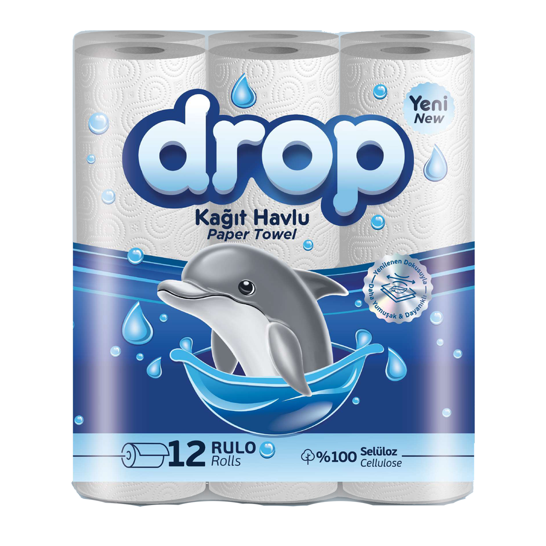 Drop 12'li Kağıt Havlu