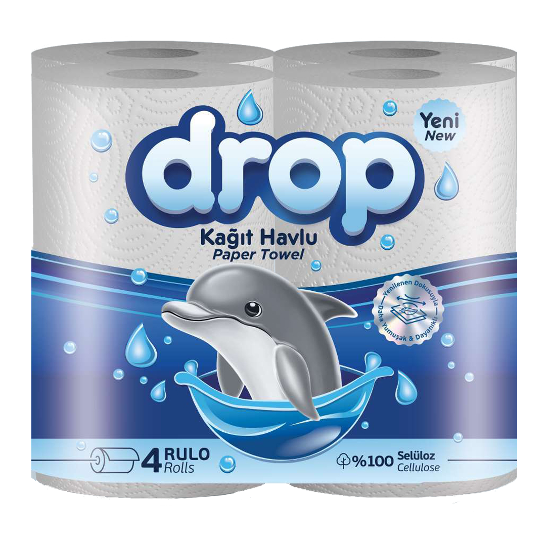 Drop 4'lü Kağıt Havlu