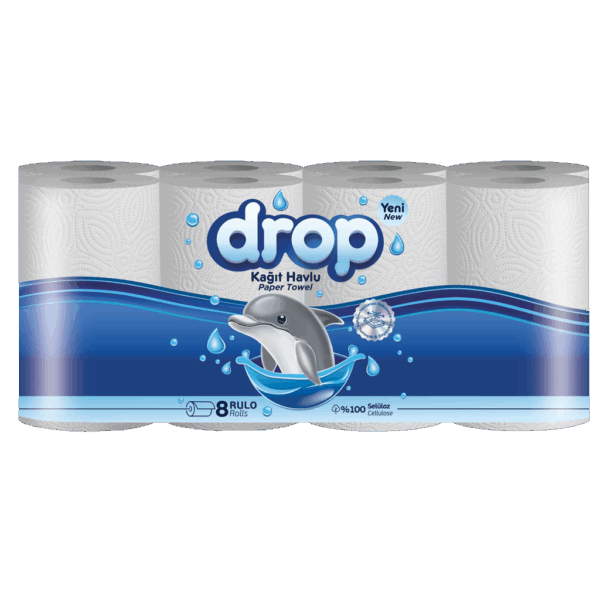 Drop 8'li Kağıt Havlu