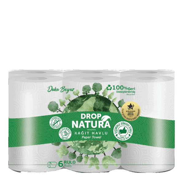 Drop Natura 6'lı Kağıt Havlu